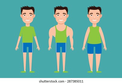 Fitness vector character