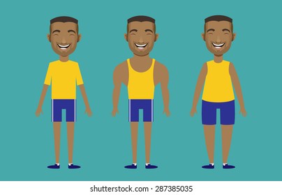 Fitness vector character