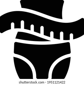 icono plano de glifo vectorial de fitness
