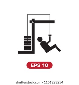 Fitness vector icon