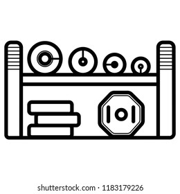 Fitness Vector Icon