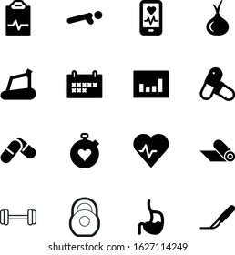 fitness vector icon set such as: mass, kilo, flavoring, monitoring, herbs, to-do, healthcare, pictogram, ehealth, digestion, leisure, fresh, vegan, carpet, drop, cargo, checklist, up, strong