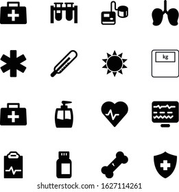 fitness vector icon set such as: beat, illness, shape, vials, vitamin, scale, foot, cream, hypertension, high, sunshine, food, lungs, organ, pulmonary, biology, pharmaceutical, pharmacist, tube