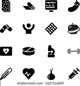 fitness vector icon set such as: success, barbell, guy, boy, inject, research, biology, nutrition, hot, cross, fruit, wave, application, hand, floor, medication, workout, electrocardiogram, loaf, art