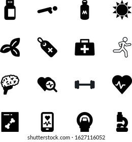 fitness vector icon set such as: green, spine, simple, zoom, scanner, harmony, man, coupon, case, tobacco, track, life, electronics, magnifying, sun, education, race, 3, electrocardiogram, power