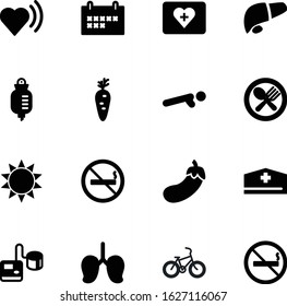 fitness vector icon set such as: fork, spoon, nurse, anatomy, breakfast, active, vehicle, strong, counter, nurses, pulmonary, root, up, hot, plates, cartoon, race, project, signal, vegetarian