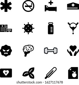 fitness vector icon set such as: box, training, cap, business, leaf, art, kit, valentine, nurses, ambulance, smoke, cigar, pharmacy, checklist, burn, friendship, nature, list, organ, tool, accessory
