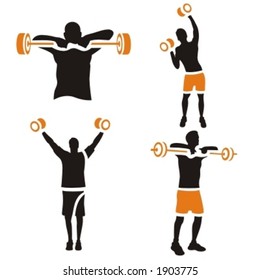 Fitness Vector Icons Series.