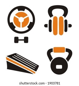 Fitness Vector Icons Series.