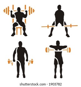 Fitness Vector Icons Series.