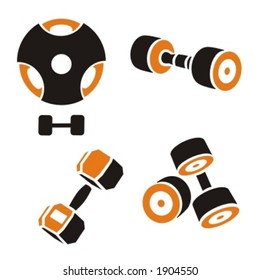 Fitness Vector Icons Series.