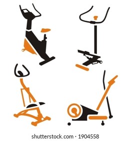 Fitness Vector Icons Series.