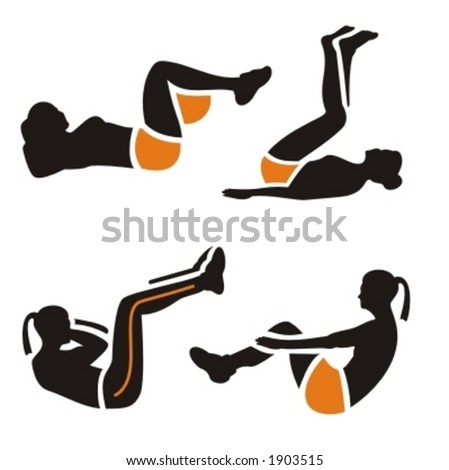 Fitness Vector Icons Series.