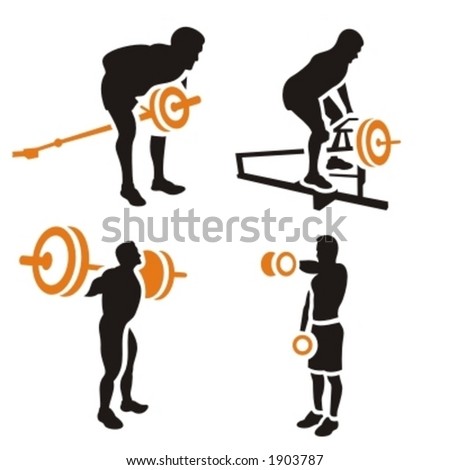 Fitness Vector Icons Series.
