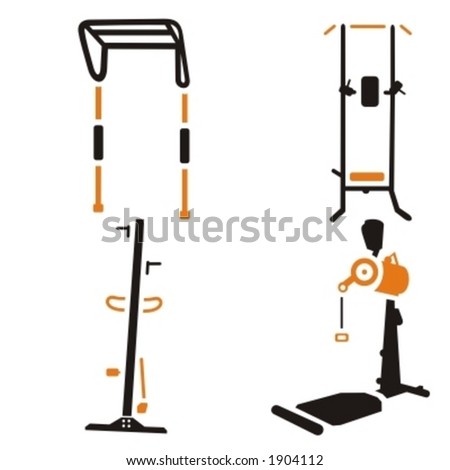 Fitness Vector Icons Series.