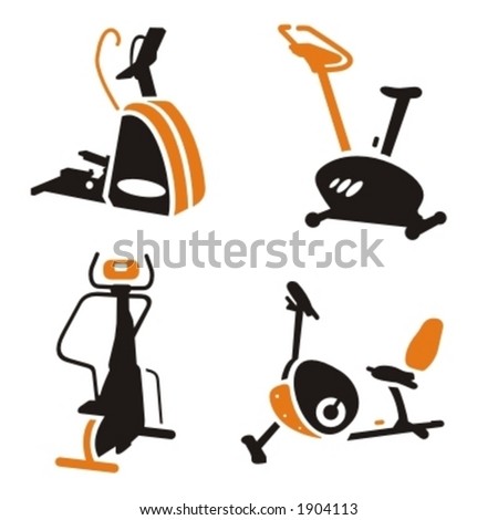 Fitness Vector Icons Series.