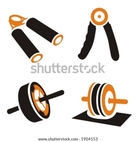 Fitness Vector Icons Series.