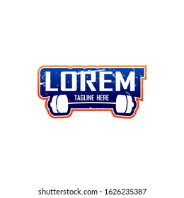 Fitness Vector Logo Design Template