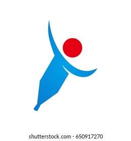Fitness vector logo epc 10