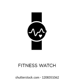 fitness Watch icon. fitness Watch symbol design from Gym and fitness collection. Simple element vector illustration on white background.