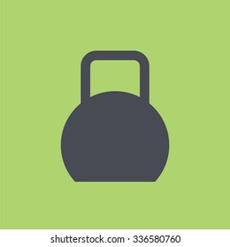 Fitness weights icon. Lifting icon.