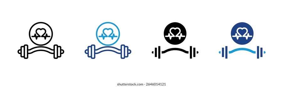 Fitness Wellness Icon Element For Design