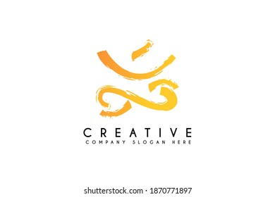 Diseño del logotipo vectorial Fitness y wellness Equilibrio corporal Vector Ilustración