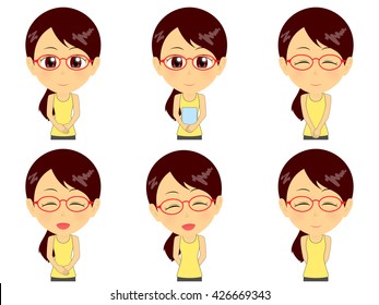 Fitness woman set