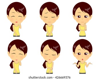 Fitness woman set