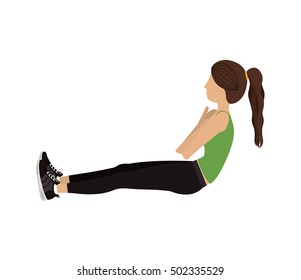 fitness woman training