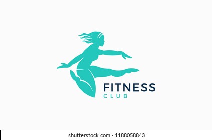 Fitness women logo