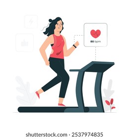 fitness workout concept design logo vector