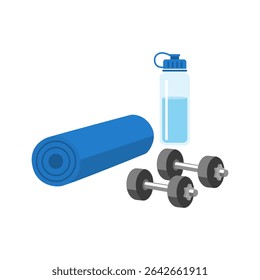 Fitness and Workout Equipment Set
