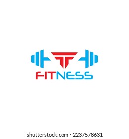 Fitness workout an gym logo