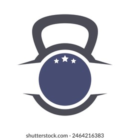 Fitness and workout logo icon design template