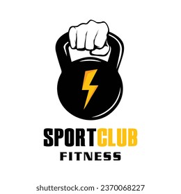 Fitnesss GYM Logo Illustratin Design - Logo template sport club logo or emblem Designs