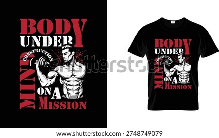 fittness t-shirt logo design for fittness lover..