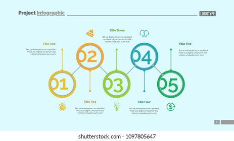 Five Aspects Of Business Slide Template