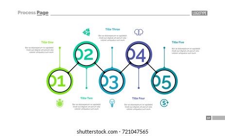 Five Aspects Of Business Slide Template 