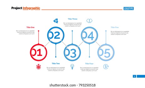 Five Aspects Of Business Slide Template