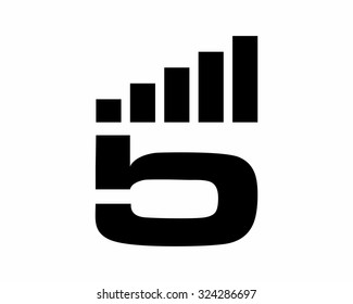 five bar graph diagram 1