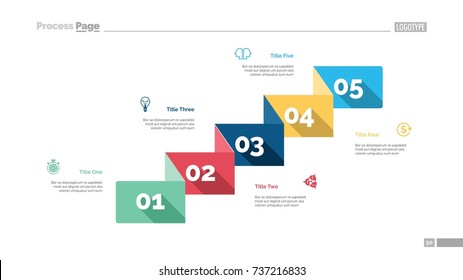 Five Business Components Slide Template