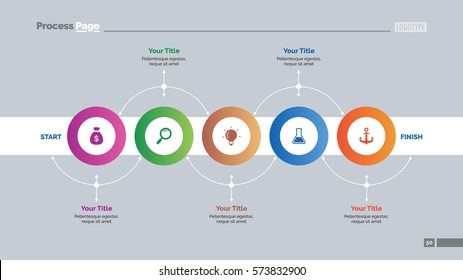 Five Circles Workflow Slide Template