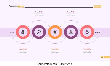 Five Circles Workflow Slide Template