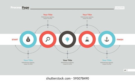 Five Circles Workflow Slide Template