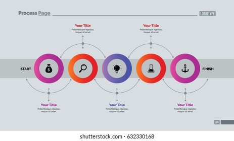 Five Circles Workflow Slide Template