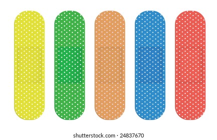 Five Color Bandages