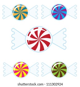 Five Colorful Candies