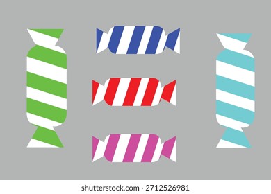Cinco colores Navidades de caramelo para todos