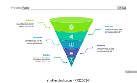Five Cone Parts Slide Template